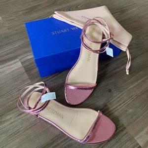 Stuart Weitzman MERINDA FLAT India Pink Size 8